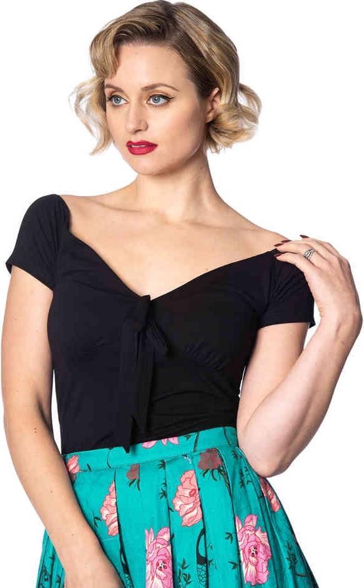 Dancing Days Top -XL- BOW WOW Zwart