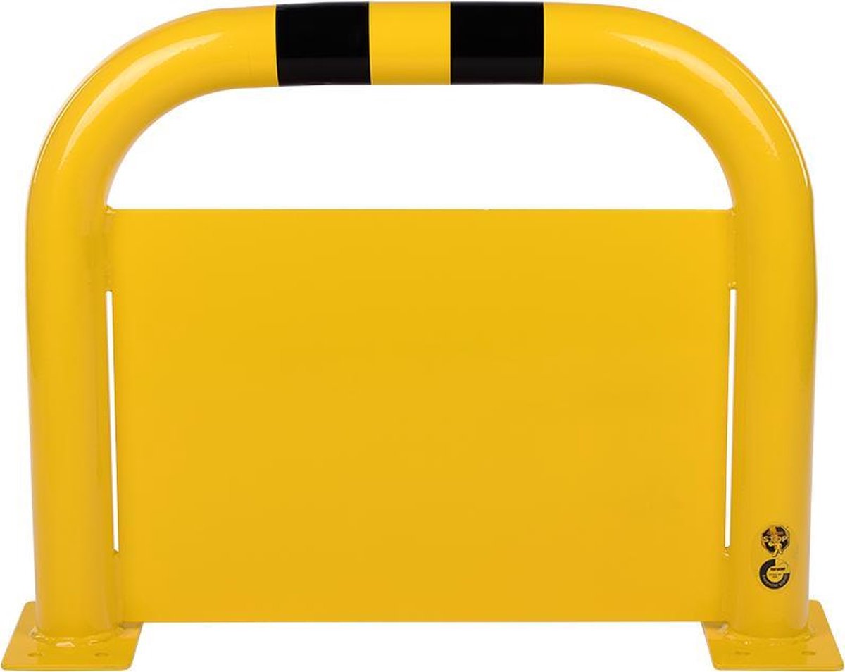 Beschermbeugel met onderrijbeveiliging Geel & Zwart 750 mm x  x 600 mm