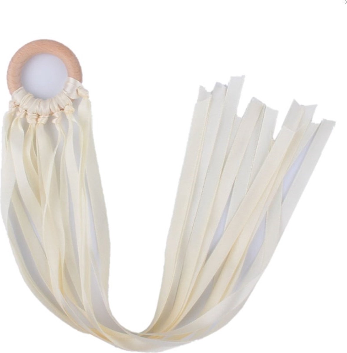 Babyrammelaar-Kinderspeelgoed-Montessori-Babyspeelgoed- Baby-Speelgoed-Wit- Bijtspeelgoed-