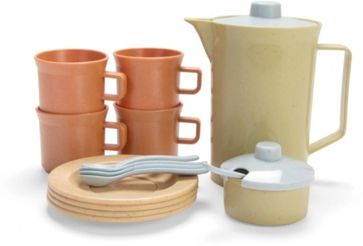 BIOplastic koffieset (17-delig)