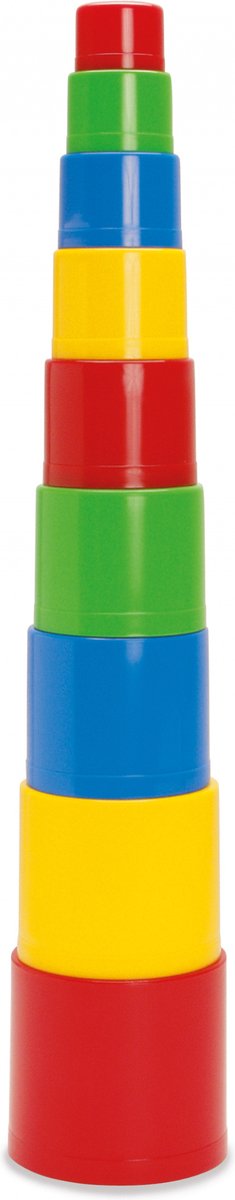 Dantoy - Play Cups in Net (5417) (engros)