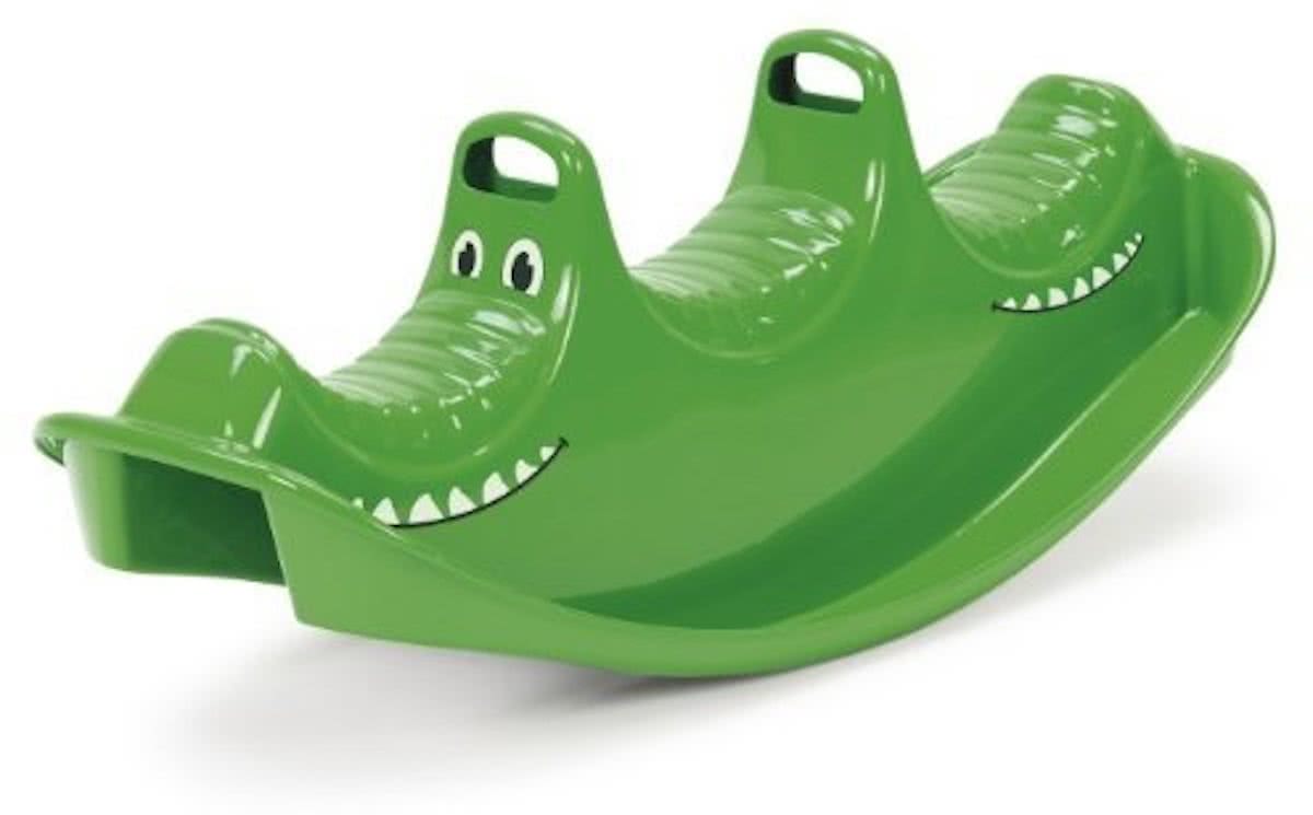 Dantoy Schommelwip Krokodil Groen: 106 X 38 X 41 Cm