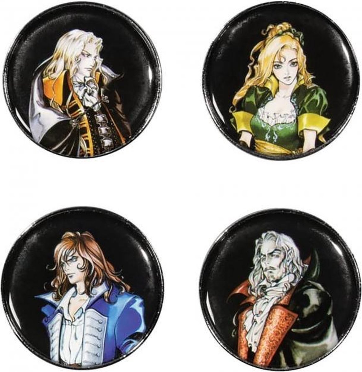 Castlevania - Symphony of the Night Pin Set
