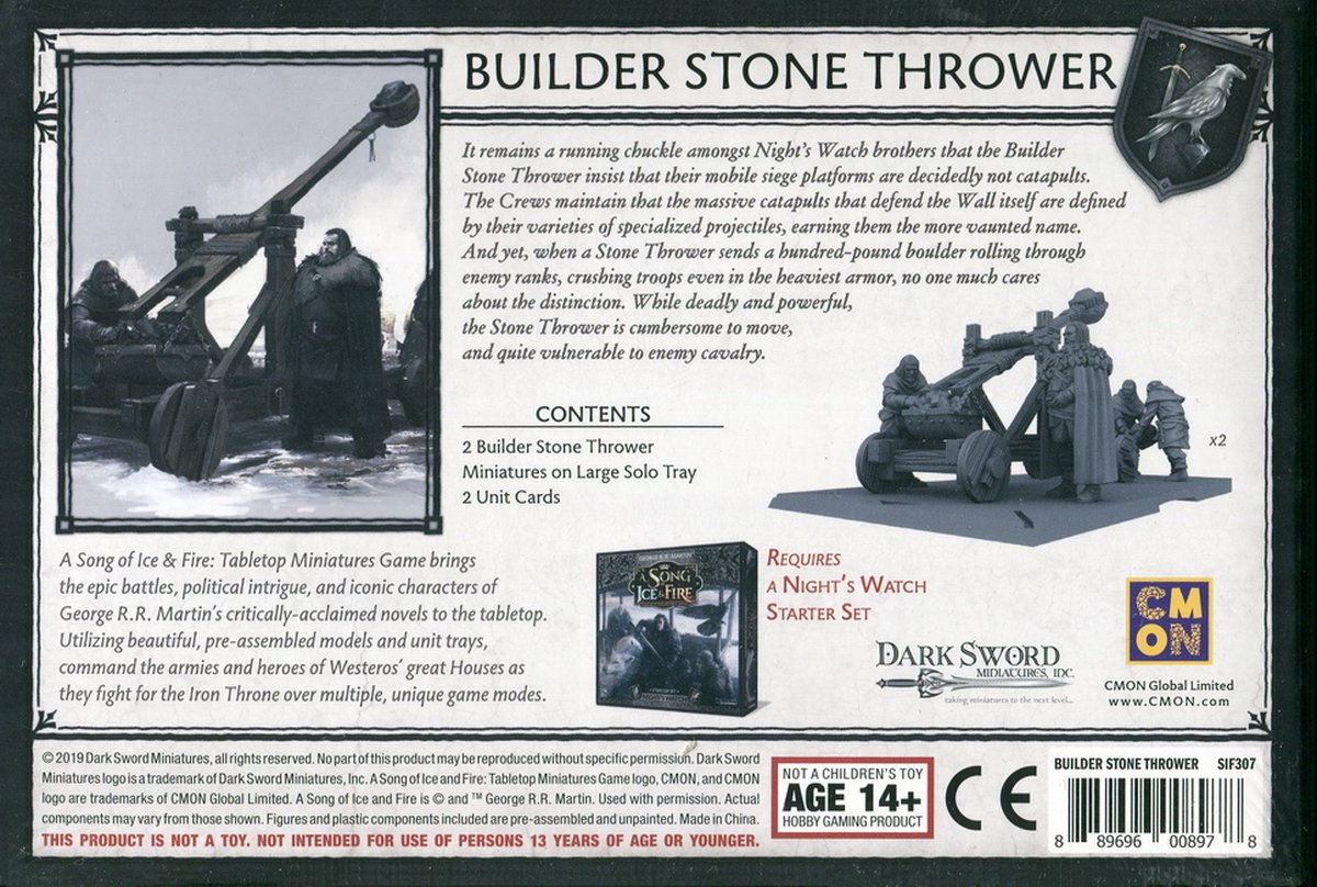 A Song of Ice & Fire - Tabletop Miniatures Game - Builder Stone Thrower