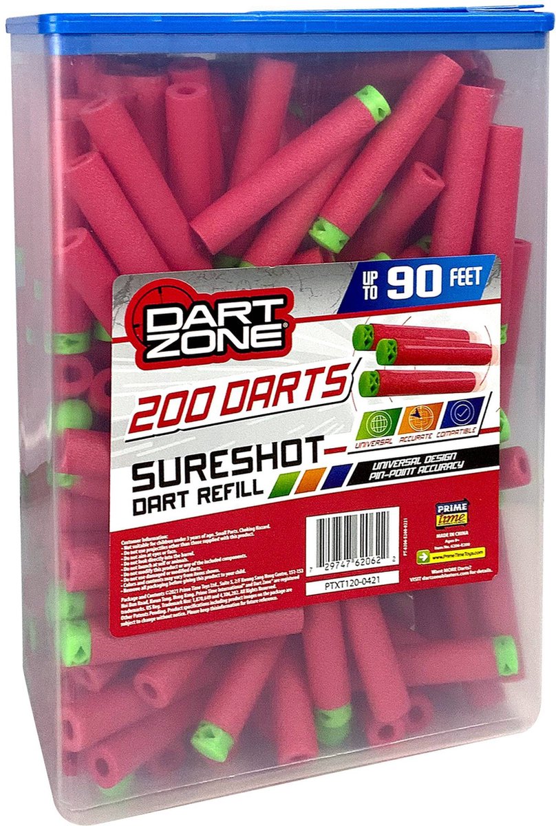 Dart Zone Diamond / Chili Dart Refill Pack - 200 pijltjes