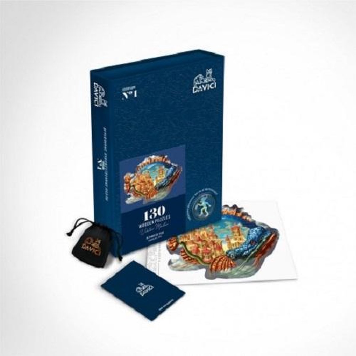 puzzel DaVici - Bewoonde Vis 130 stukjes