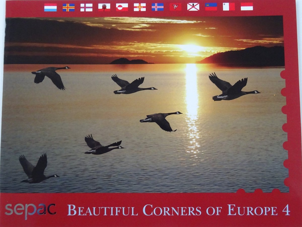 SEPAC: Beautiful Corners of Europe 4 - Verzamelmap met postzegels