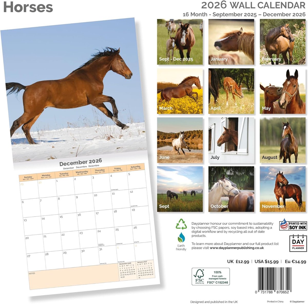 Paarden Kalender 2026