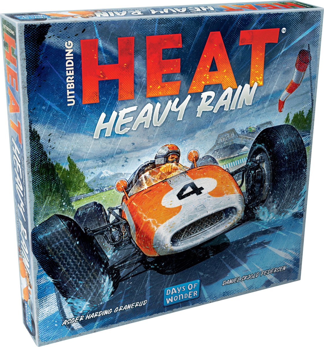 Days of Wonder - Heat Heavy Rain - Nederlandstalig Bordspel