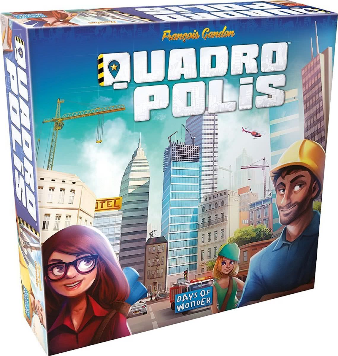Quadropolis Engelstalig Bordspel