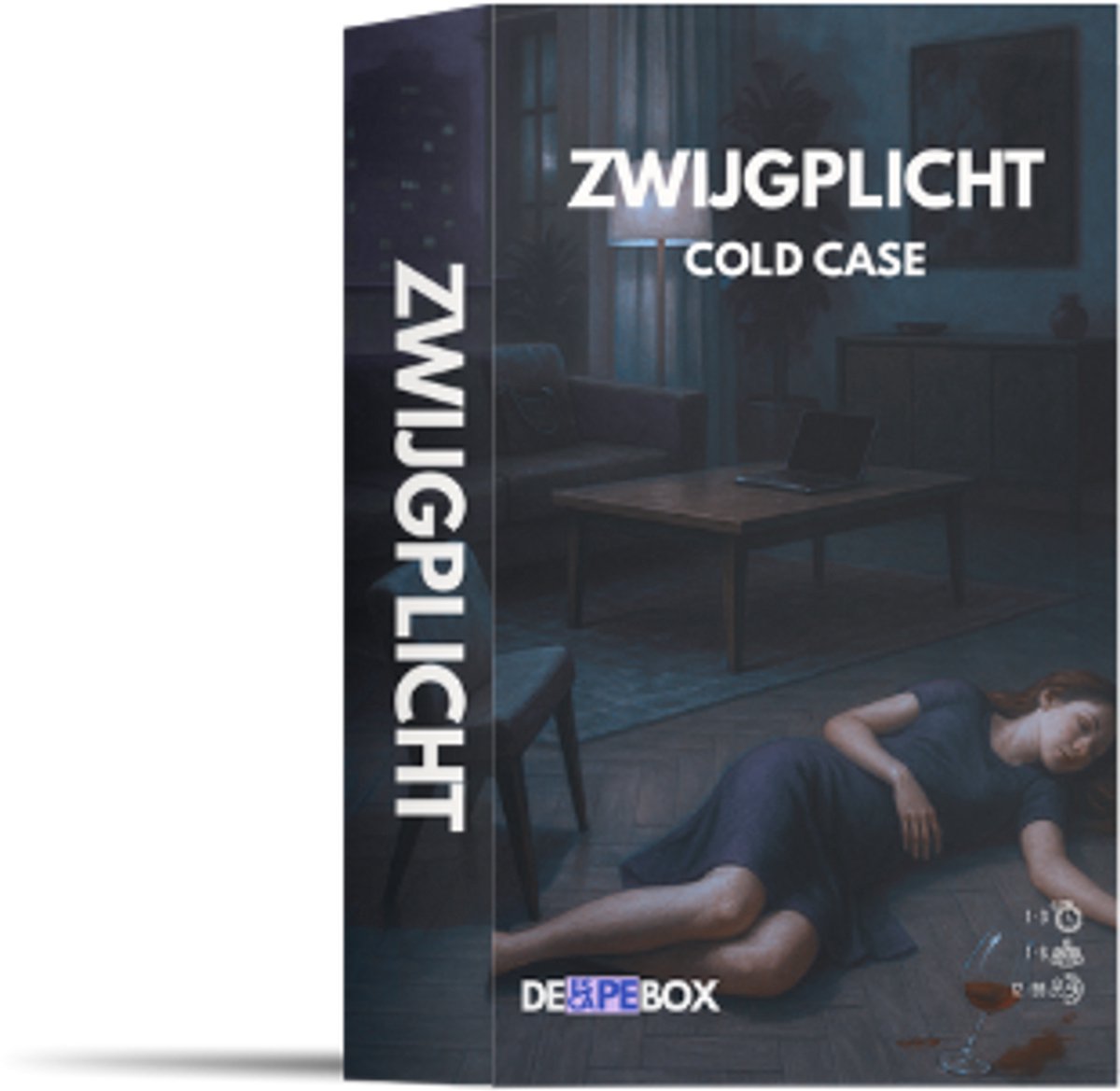 Zwijgplicht - Cold Case - Moordzaak - De Escapebox - Escape Room - Escape Room Spellen