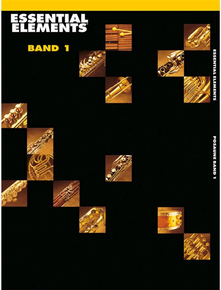 De Haske Essential Elements Band 1 - Posaune (BC) - Lesboek voor koperen blaasinstrumenten