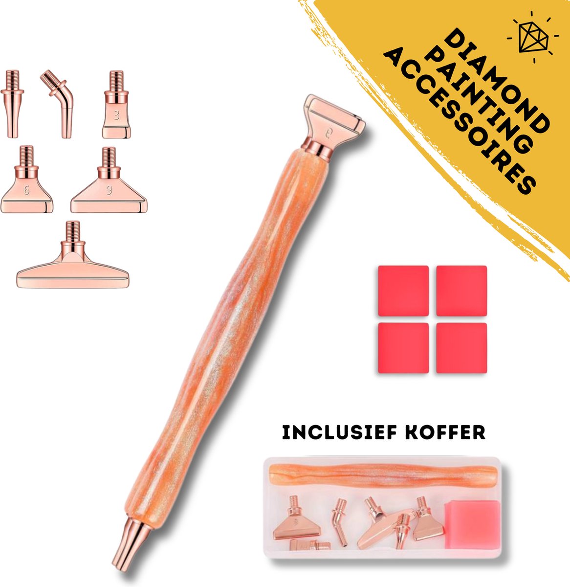 De Hobby Planeet Diamond Painting Ergonomische Pen - Diamond Painting Volwassenen