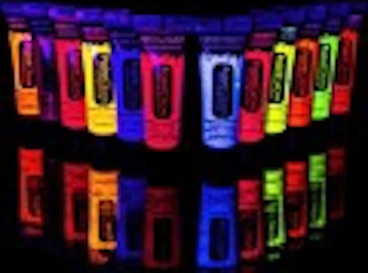 Blacklight face & body paint - neon verf 6x10ml