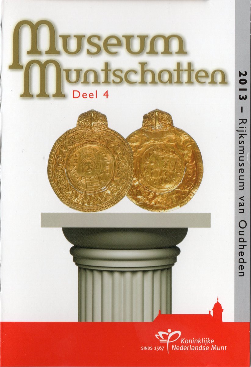 Speciale muntset 2013: Museum Muntschatten - Goudschat Wieuwerd - Holland Coin Fair
