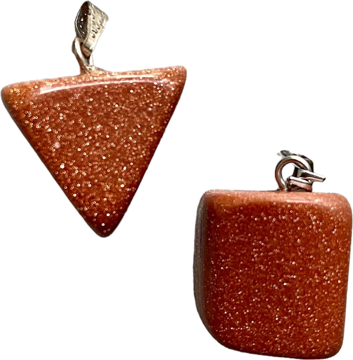 Goudsteen - Natuursteen - Hanger - Spiritual - Energy - Healing