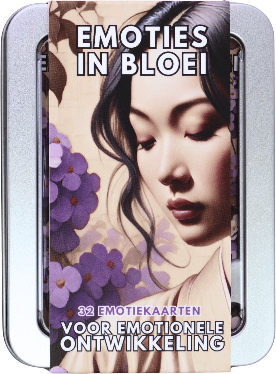 Emotiekaarten - Emoties in Bloei - 32 expressieve kaarten voor ontwikkeling van emotionele intelligentie - Luxe uitgave