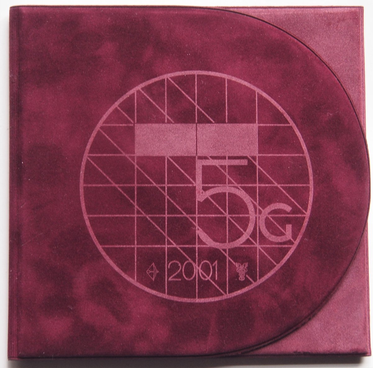 Nederland Proofset Nederlandse Gulden 2001 - Luxe Muntset