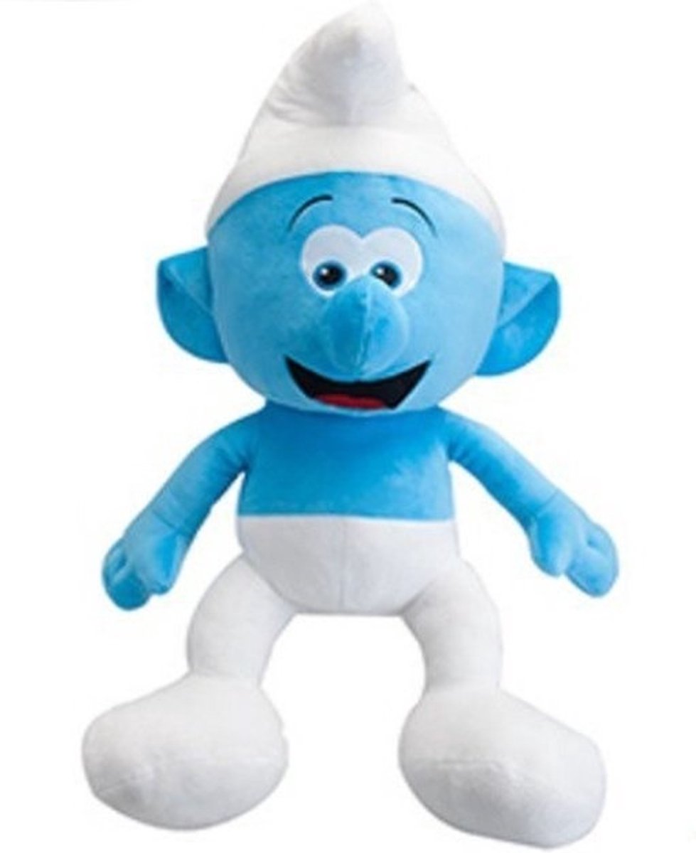 Pluche smurf - Gewone smurf - 40 cm