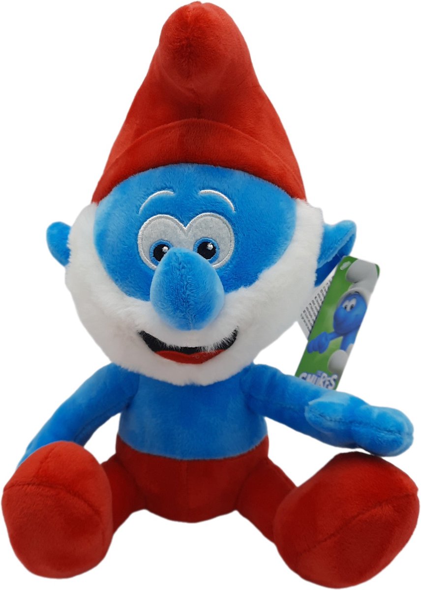 Smurfen - Grote Smurf Knuffel - Pluche - 26 cm
