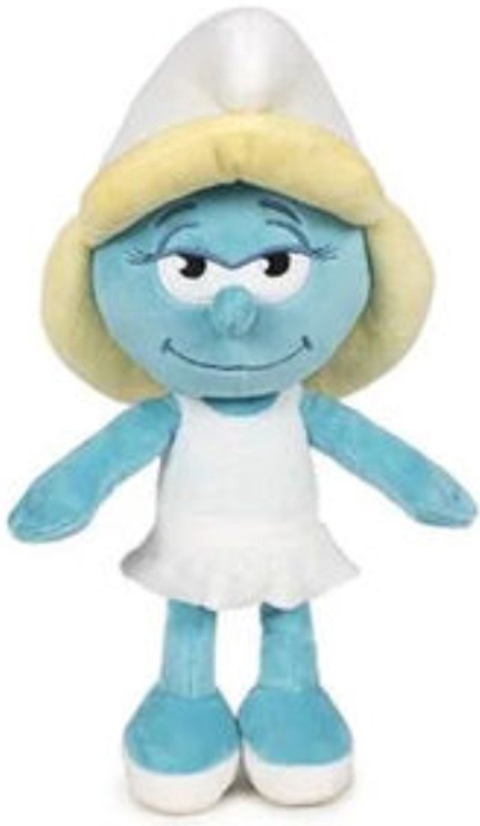 Smurfin - De Smurfen 2025 Pluche Knuffel 32 cm - The Smurf Plush Toy - Speelgoed Knuffels Kinderen Jongens Meisjes - Nieuwe Bioscoopfilm