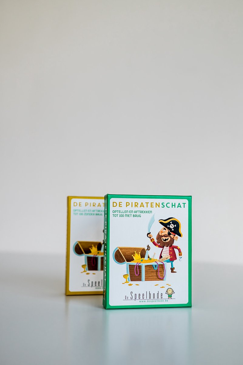 Pakket De Piratenschat: optellen en aftrekken tot 100 zonder én met brug