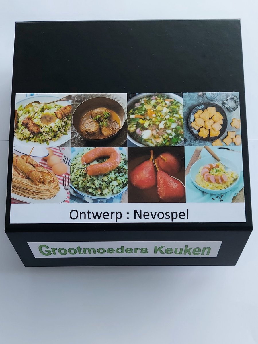 De Spellerie-Grootmoeders Keuken-Spel-Geheugen-Senioren-Reminiscentie