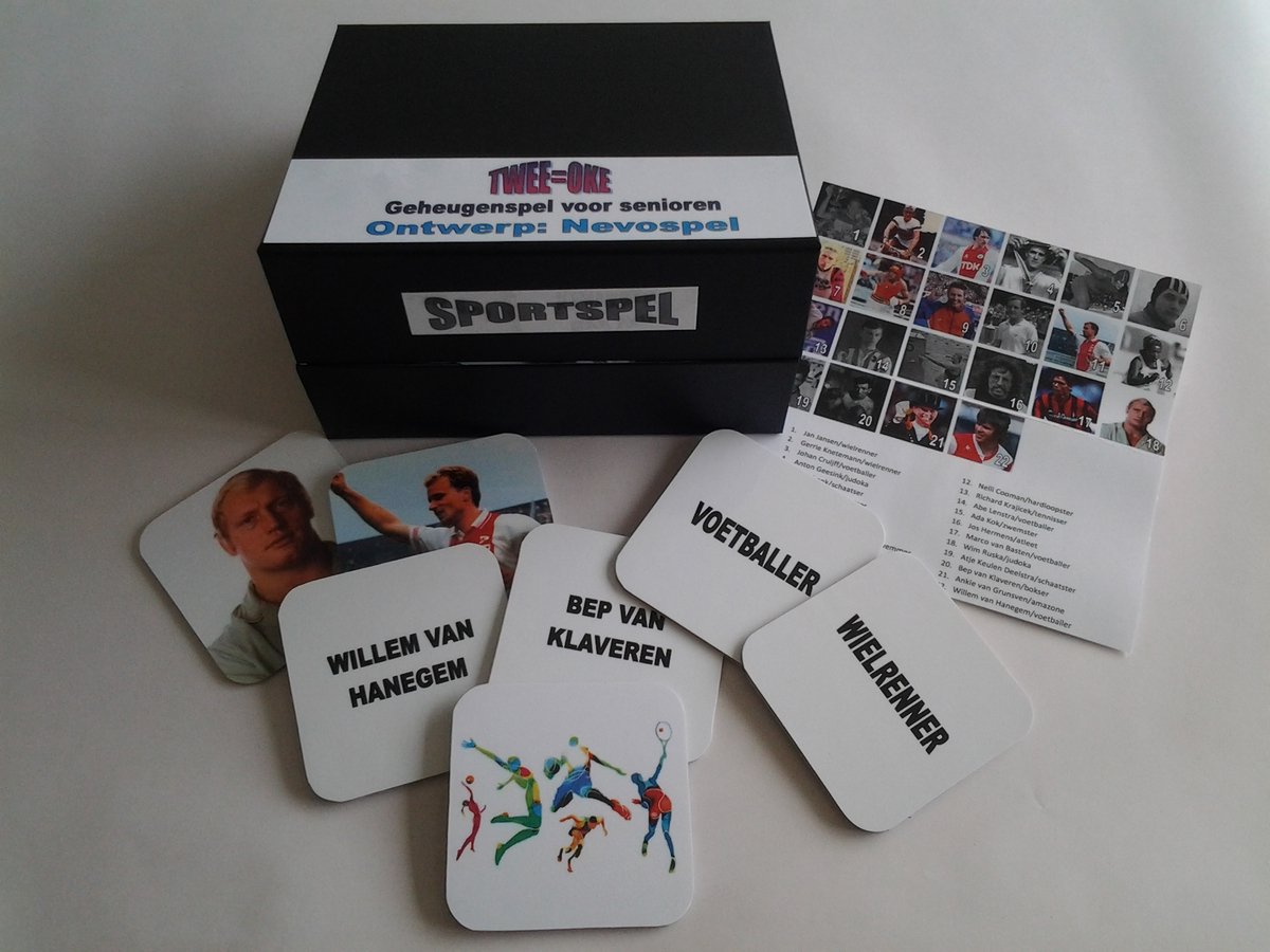 De Spellerie-Sportspel-Speciaal voor mensen met dementie-spel-reminiscentie-geheugen