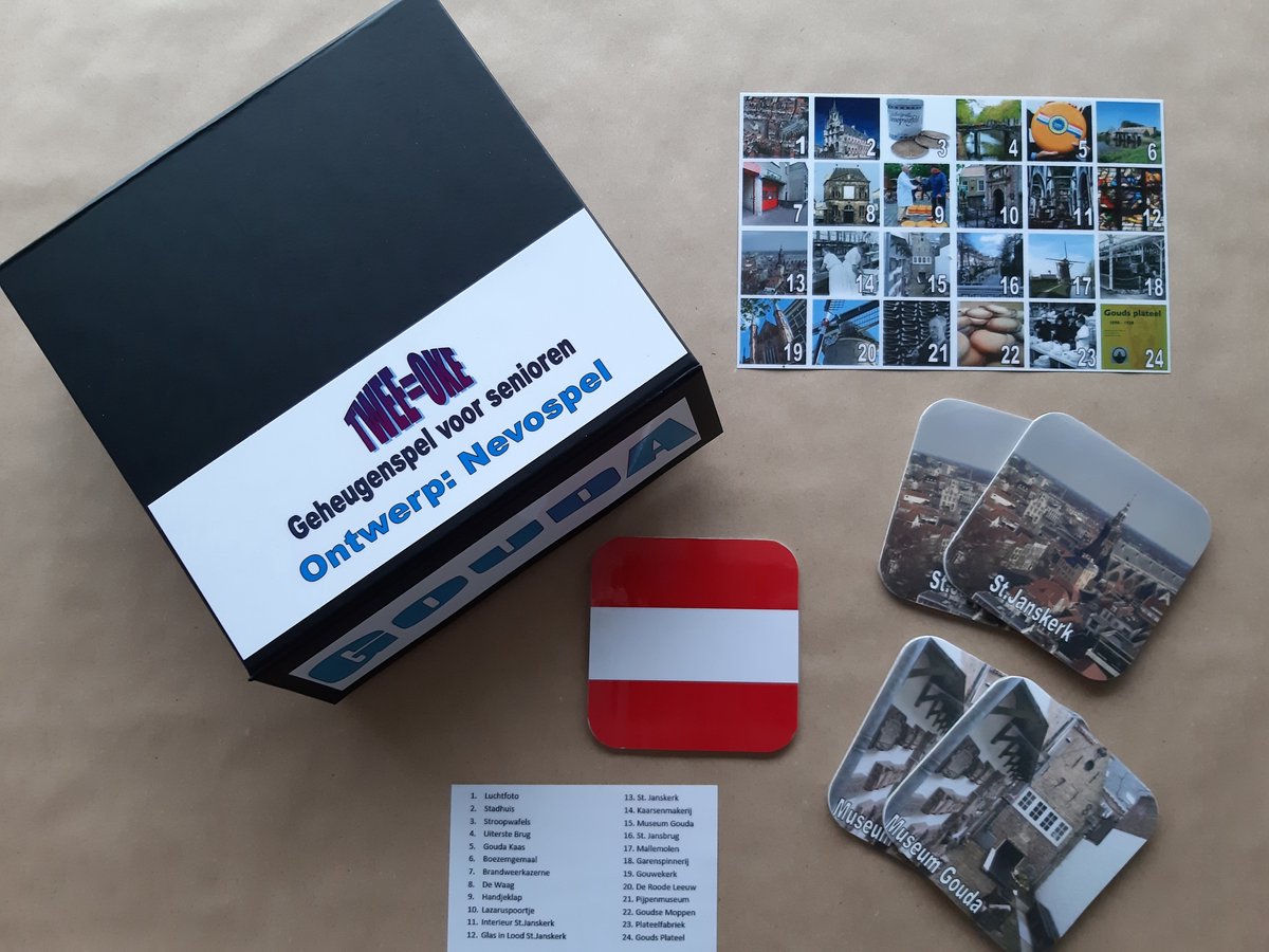 De Spellerie-Twee=Oke Gouda-Speciaal voor mensen met dementie-spel-reminiscentie-geheugen