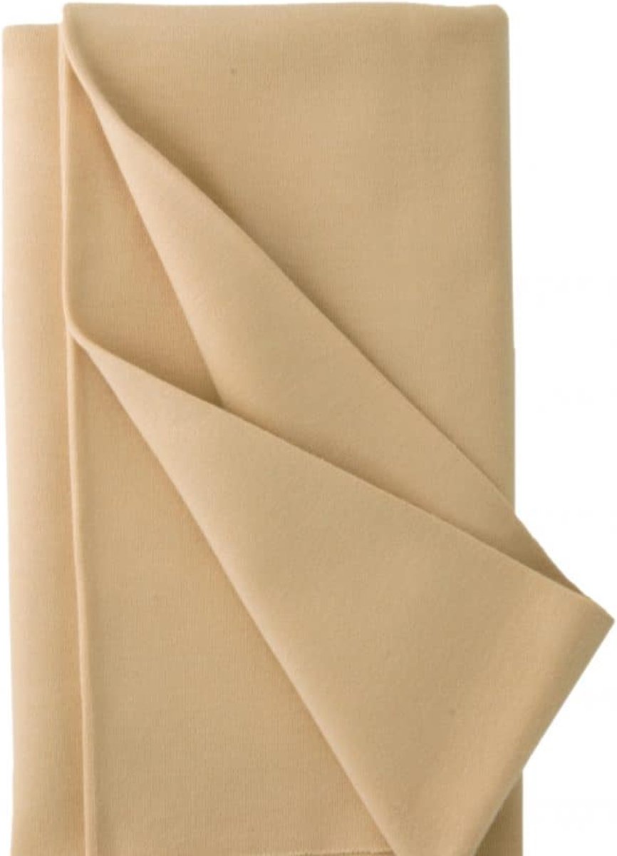 De Witte Engel - Poppentricot - roodbruin T114 - 25 cm x 80 cm breed