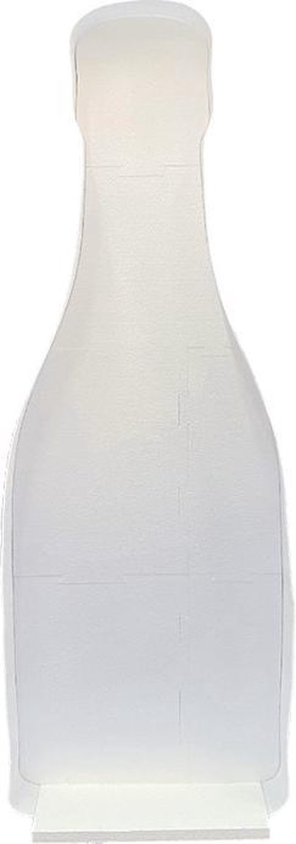 Ballon Mozaiek frame Champagnefles (120cm)