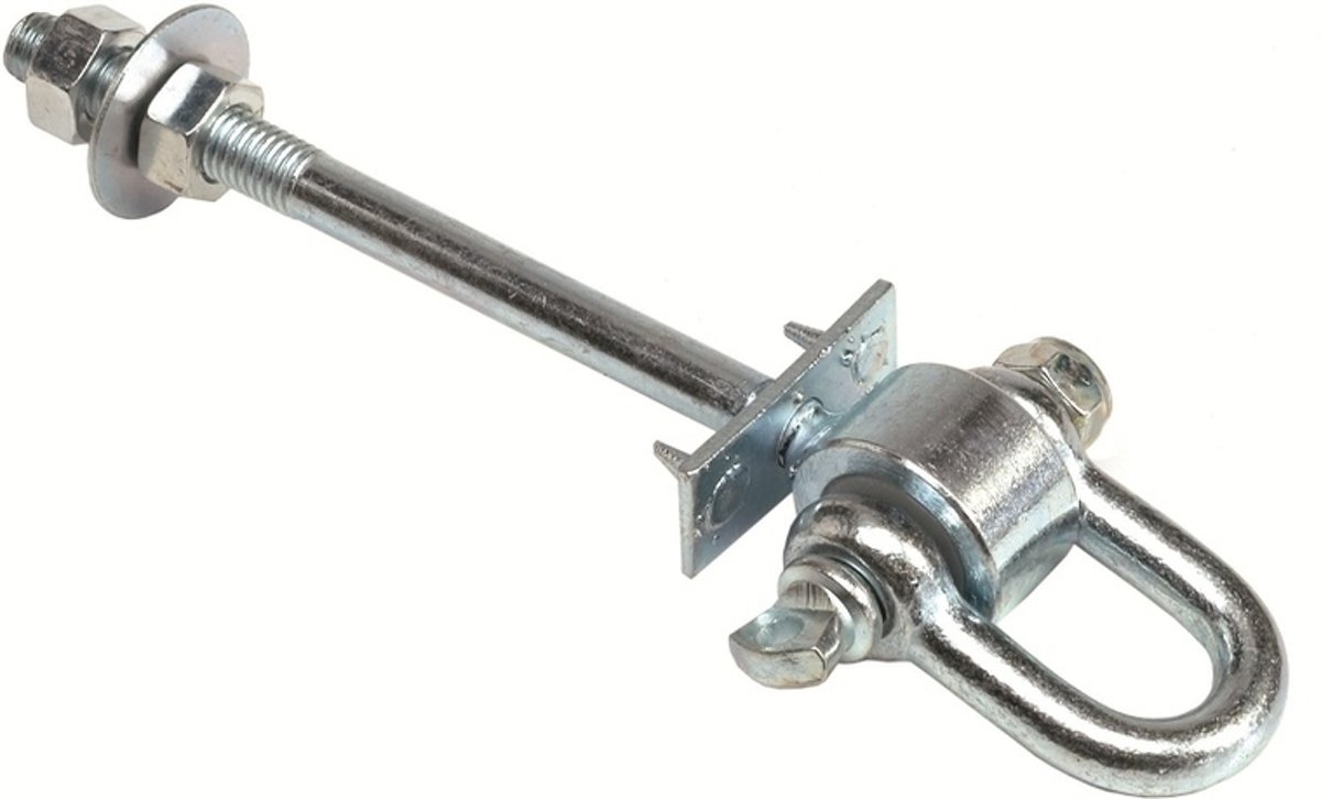 Gelagerde harpsluiting M12 (140mm)