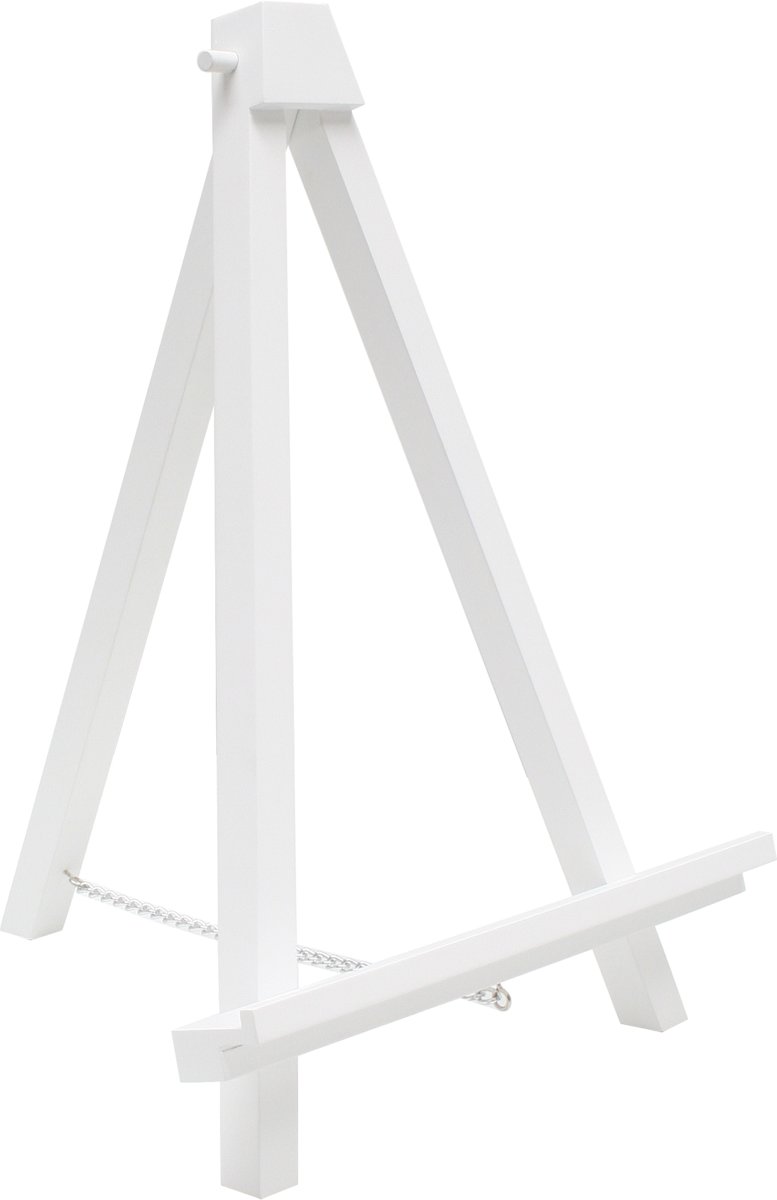 Deknudt Frames S64VF1 Houten schildersezel in wit (34cm)