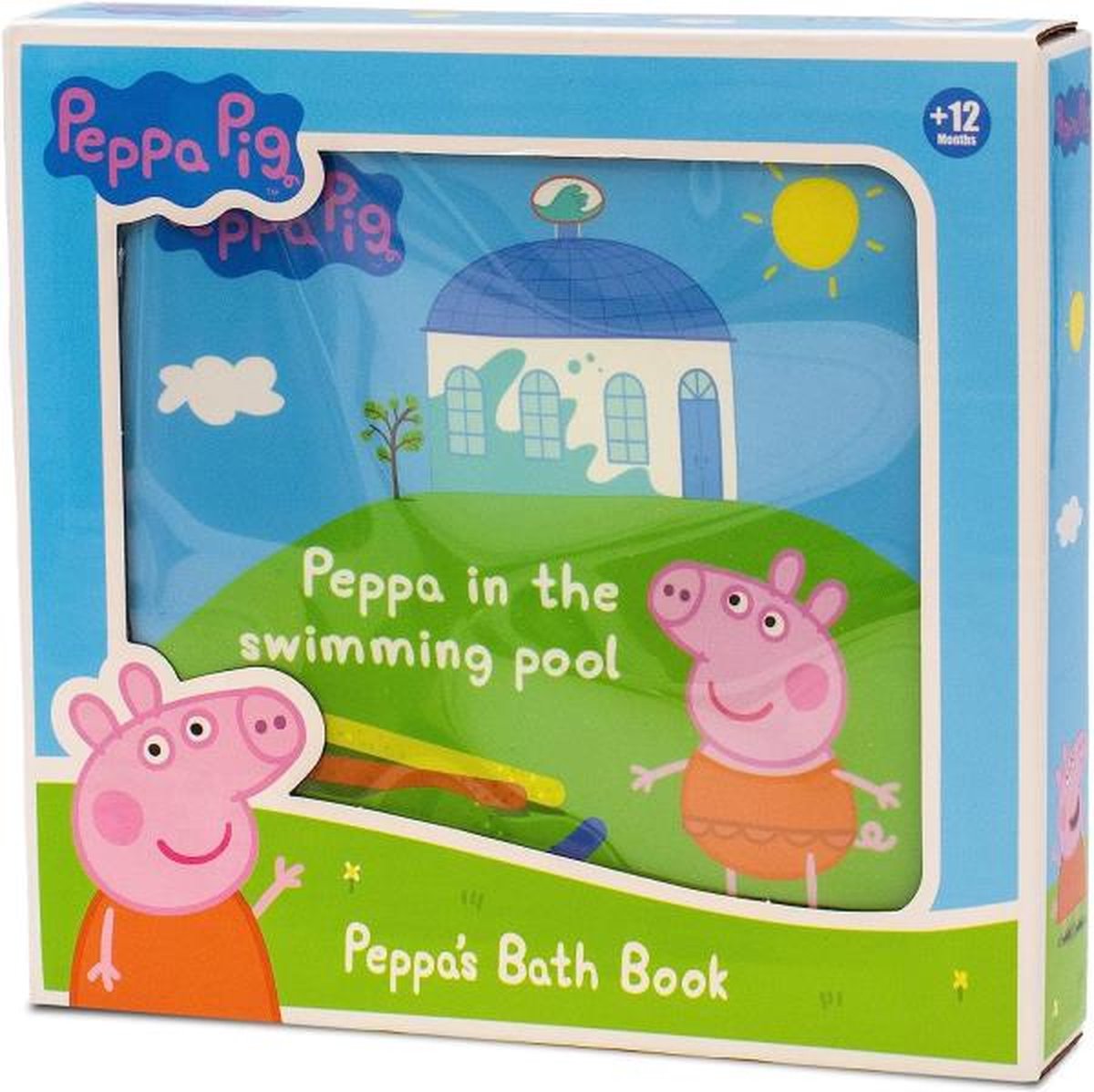 Peppa Pig Badboekje - Boek voor Baby in Bad - 10 Paginas
