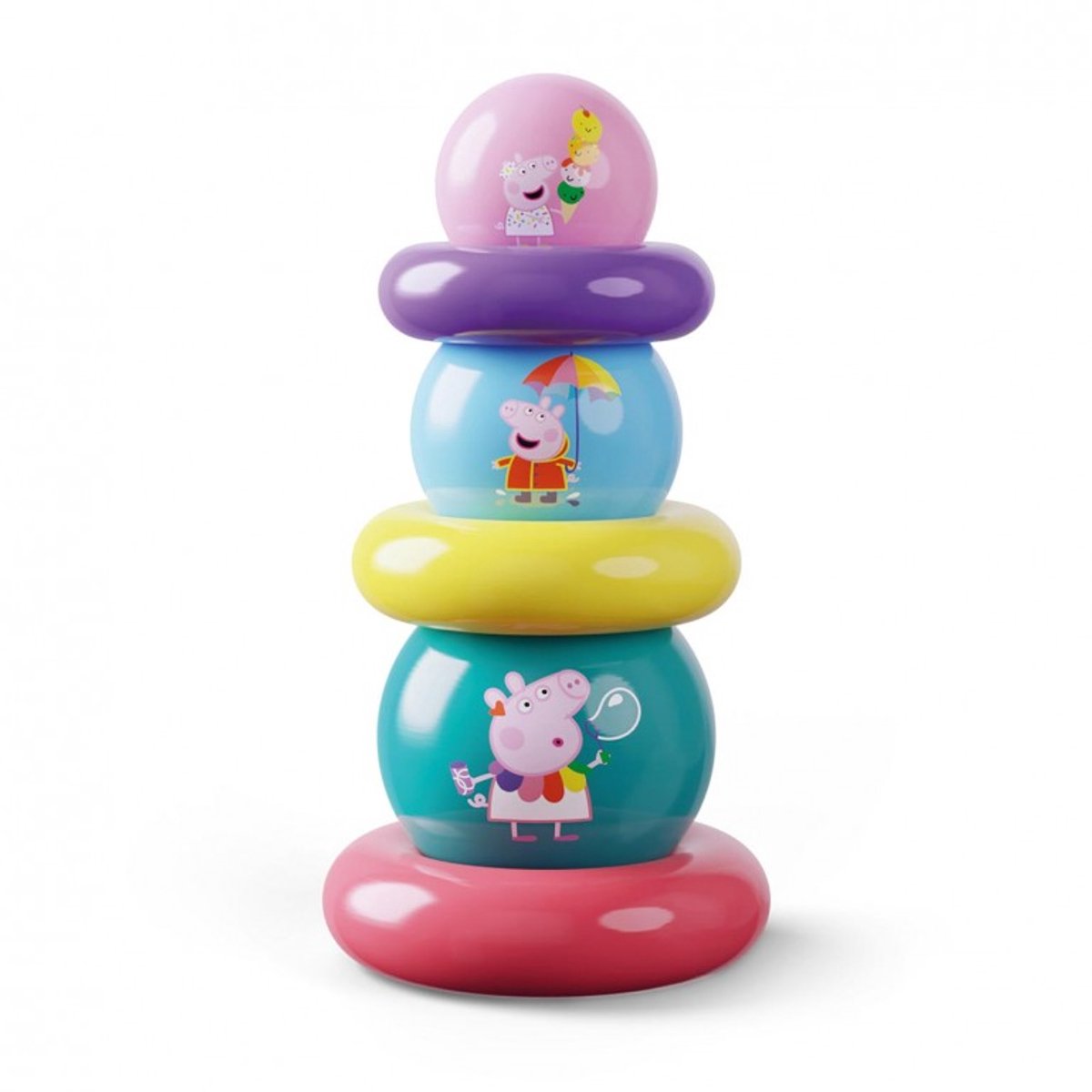 Peppa Pig Stacking Balls - Stapeltoren met Ballen en Ringen
