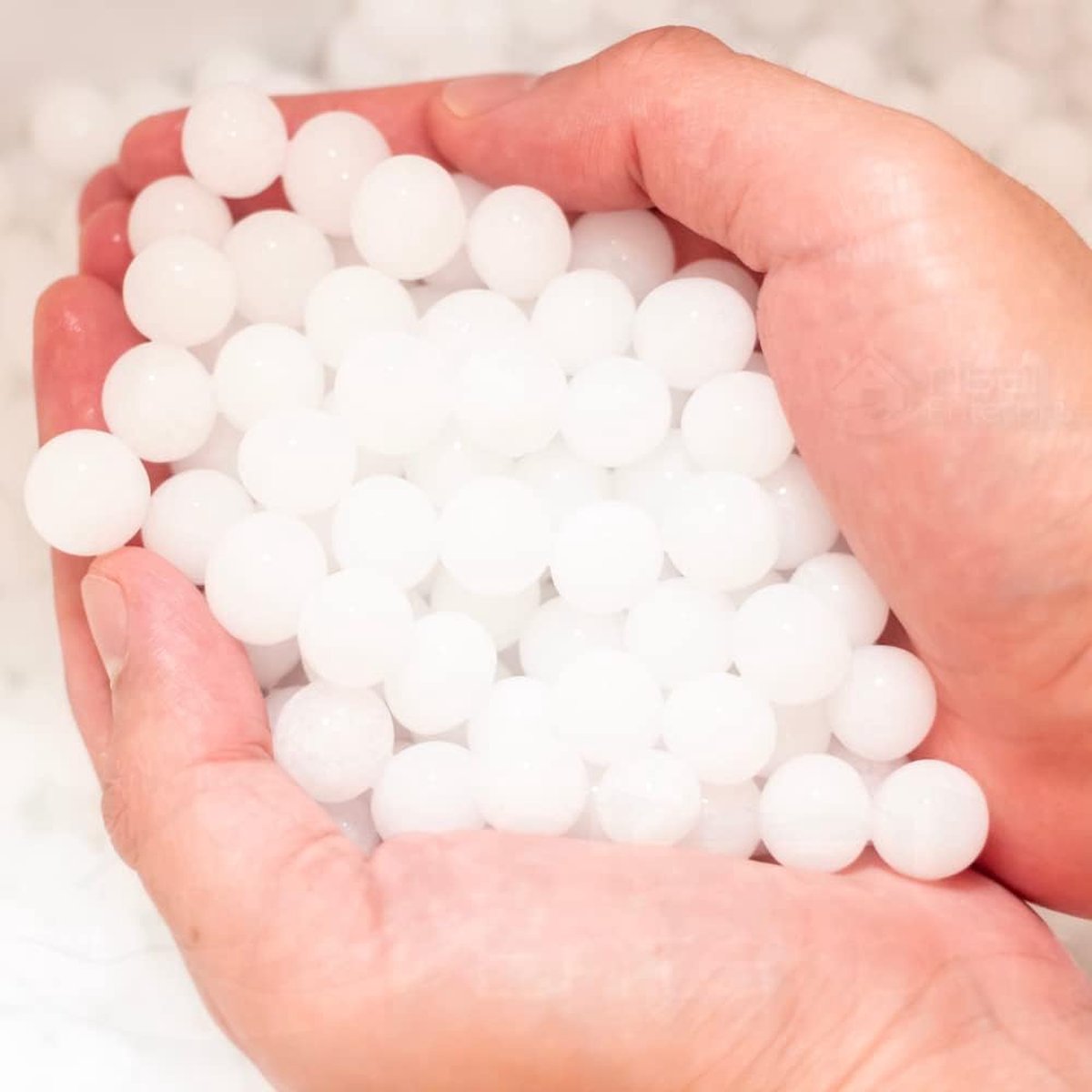 Decarro Waterballetjes - Water Absorberende Balletjes - Gelballetjes - Waterparels - 8-9mm - Wit - 10.000 Stuks