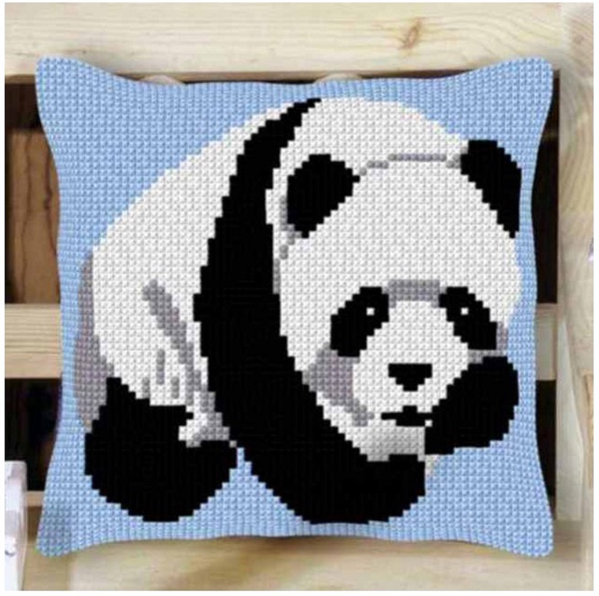 Deco-Line Kruissteekkussen Nr. 25 Panda