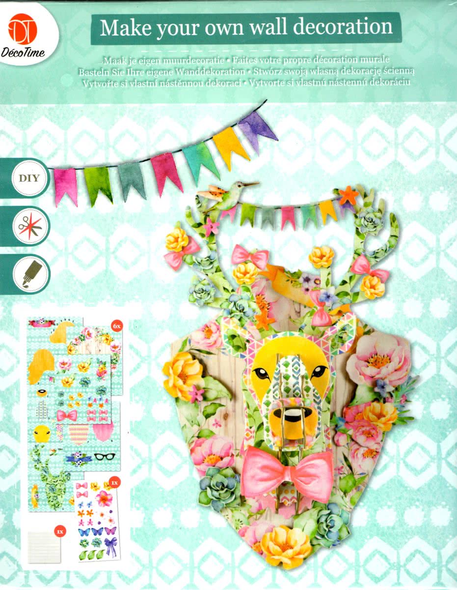 knutsel muurpakket 3x