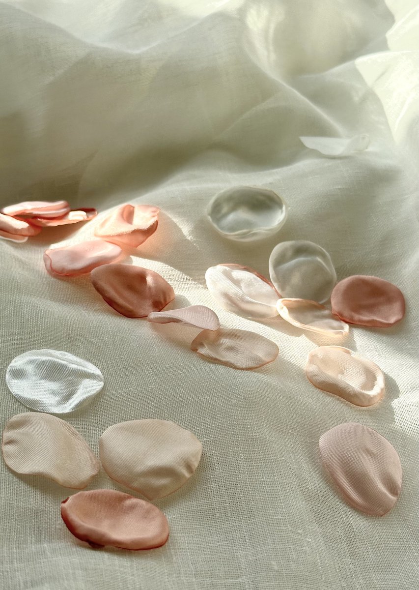 Deco by Dana - Zijde Rozenblaadjes - Mix - Nude & Pink - Bruiloft & Feestdecoratie - Stylingproducten - 300 blaadjes