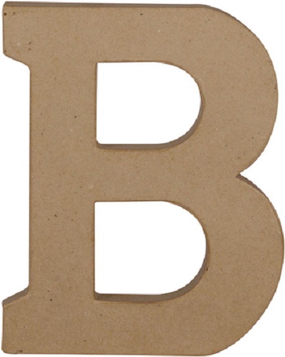 Decopatch Letter - 20 cm - Papier marche - Letter B