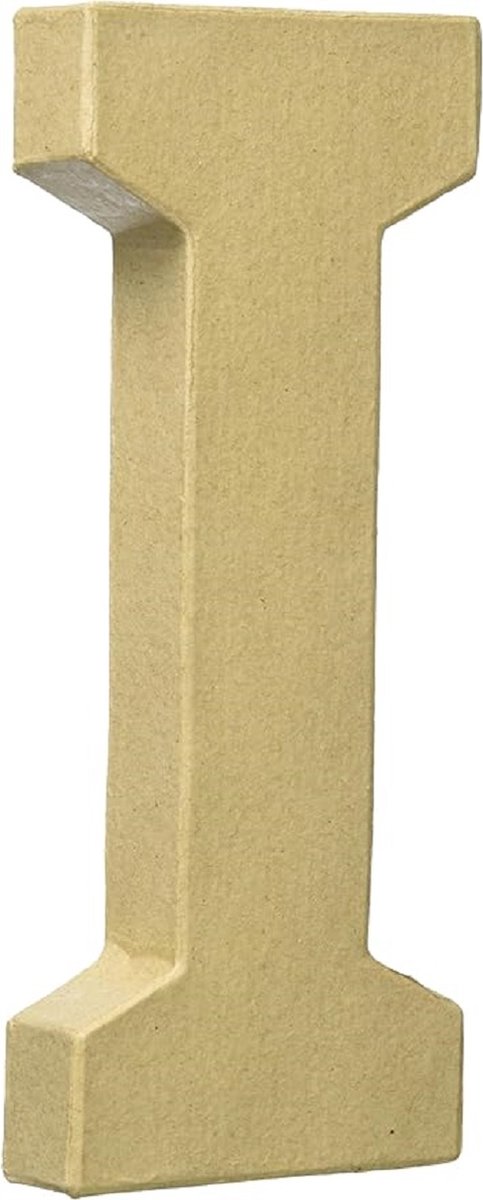 Decopatch Letter - 20 cm - Papier marche - Letter I