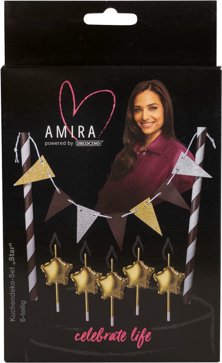 Taartdecoratie set Sterren