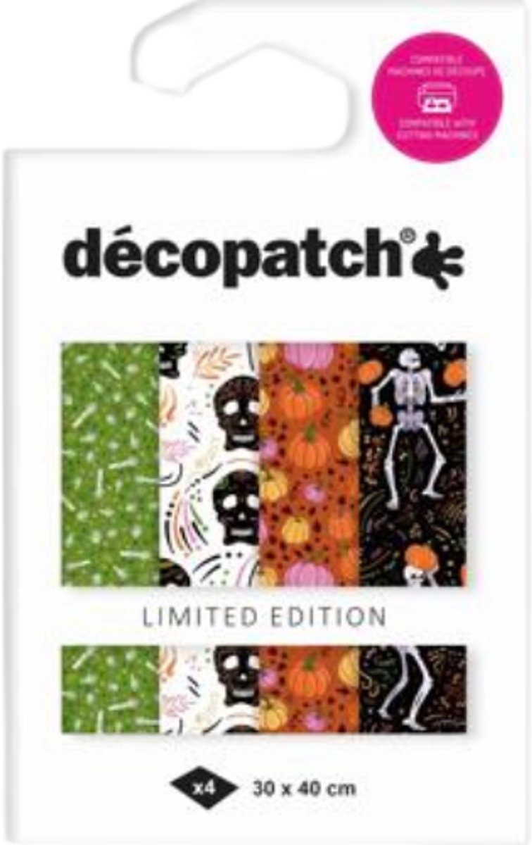 Texture Decopatch Papier Skeletten Limited Edition