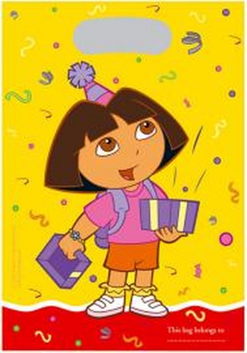 feestzakjes - Dora - 6 stuks