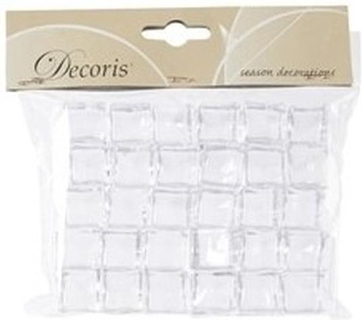 30x Kunst ijsblokjes decoratie 2 cm
