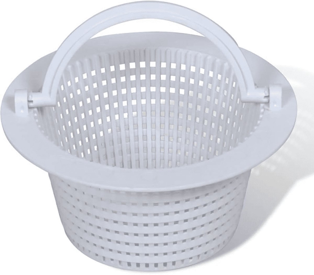 Skimmermandje Ø150 mm boven- Ø100 mm onder- Hoogte 80 mm -Vervangingsmandje voor zwembadskimmer - Bladopvang - Stevig kunststof