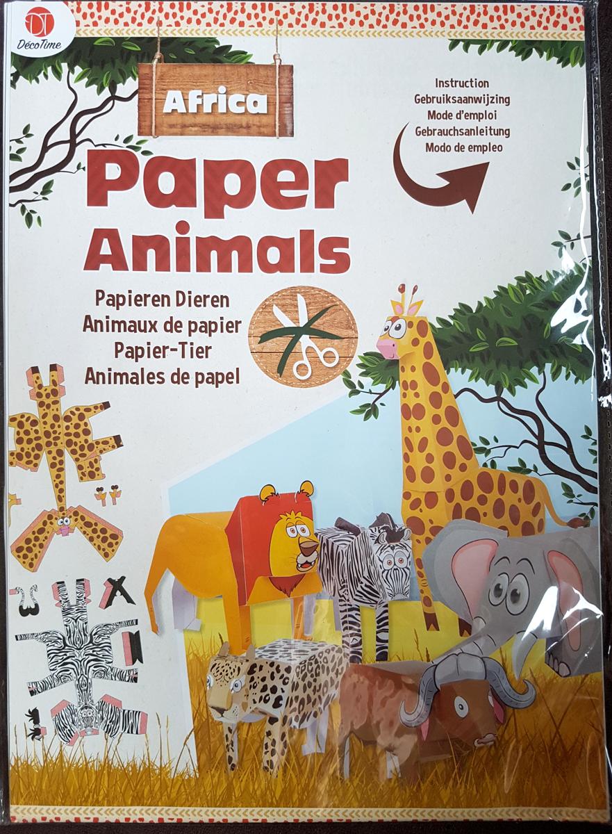 Deco Time Paper Animals knutselpakket 
