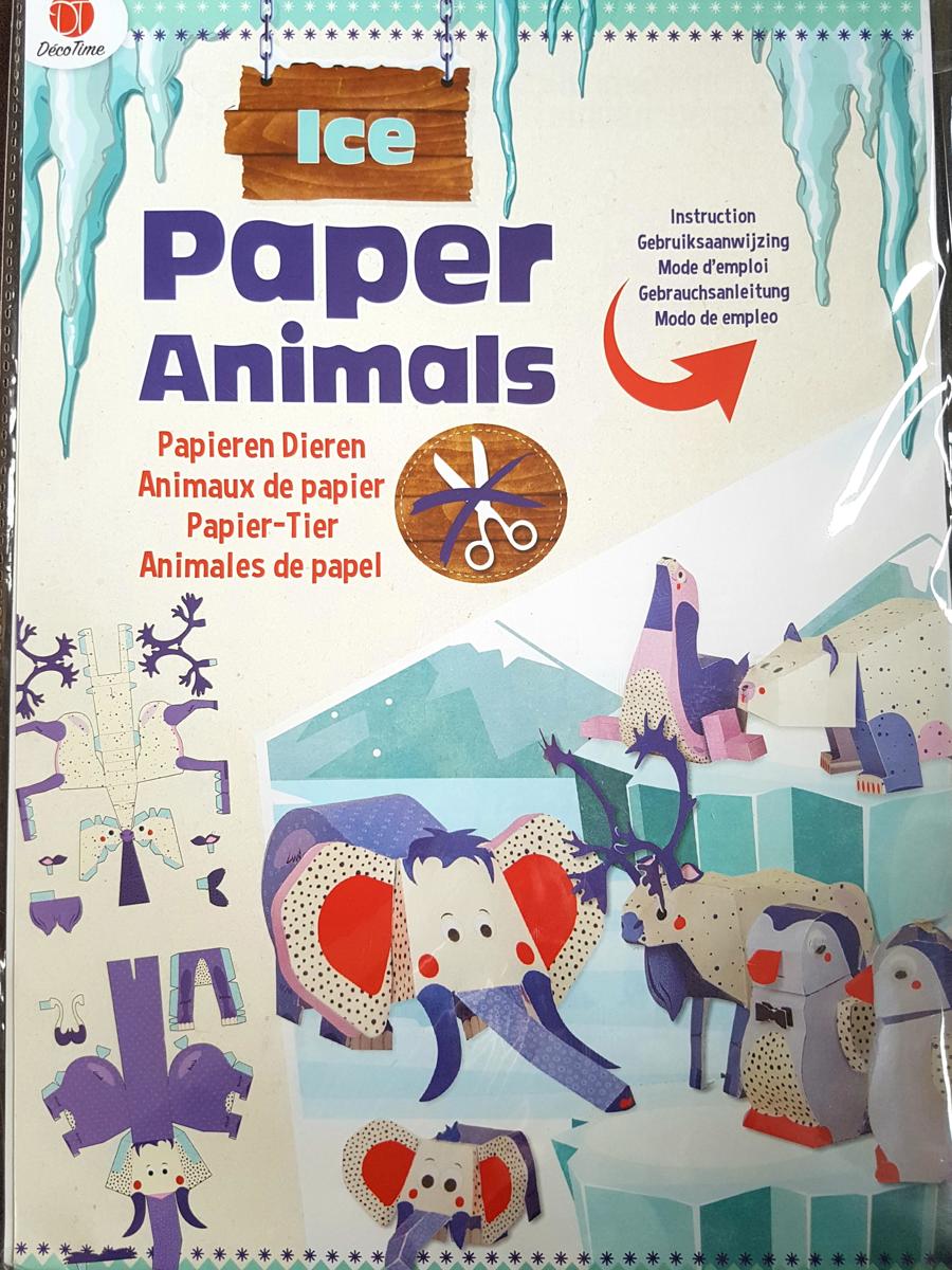 Deco Time Paper Animals knutselpakket 