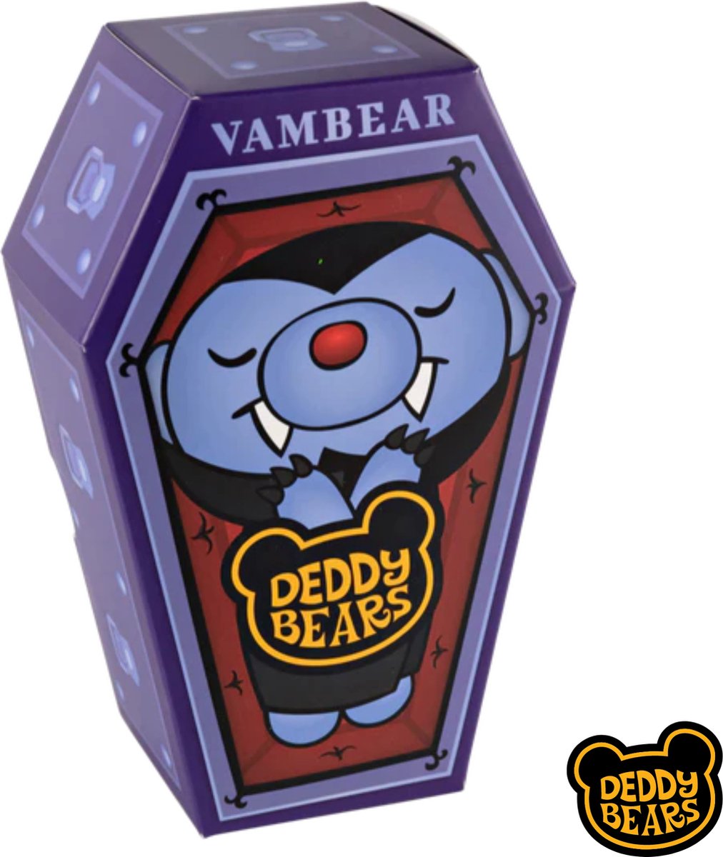 Deddy Bears - Vambear knuffel - 12 cm - Pluche
