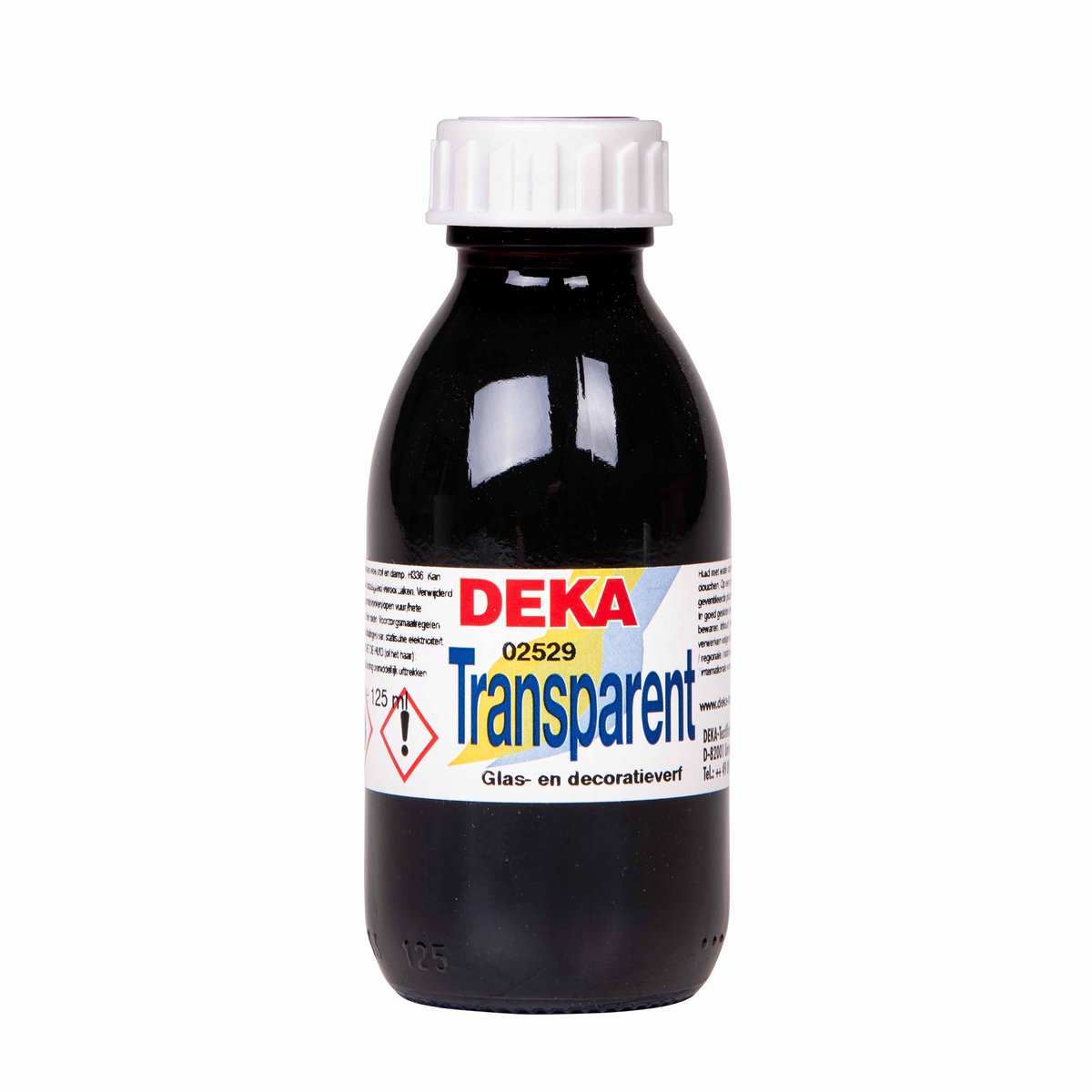 Glasverf Deka transparant 125 ml roze (02529)
